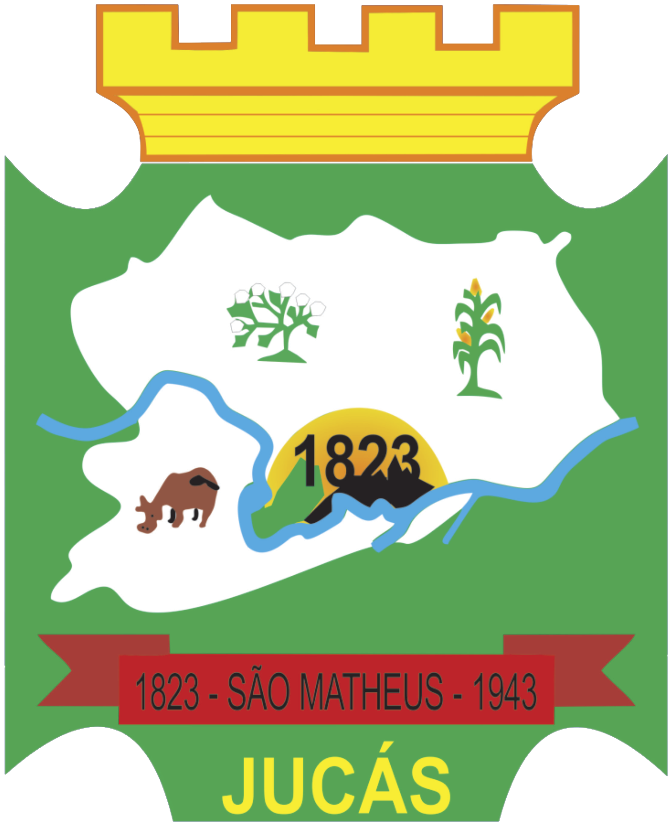 Brasão de Prefeitura Municipal de Jucás - CE