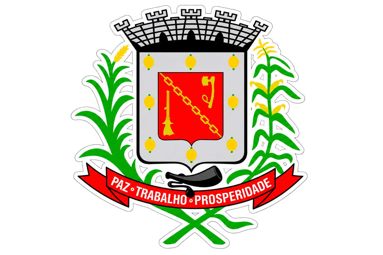 Brasão de Prefeitura Municipal de Frutal - MG